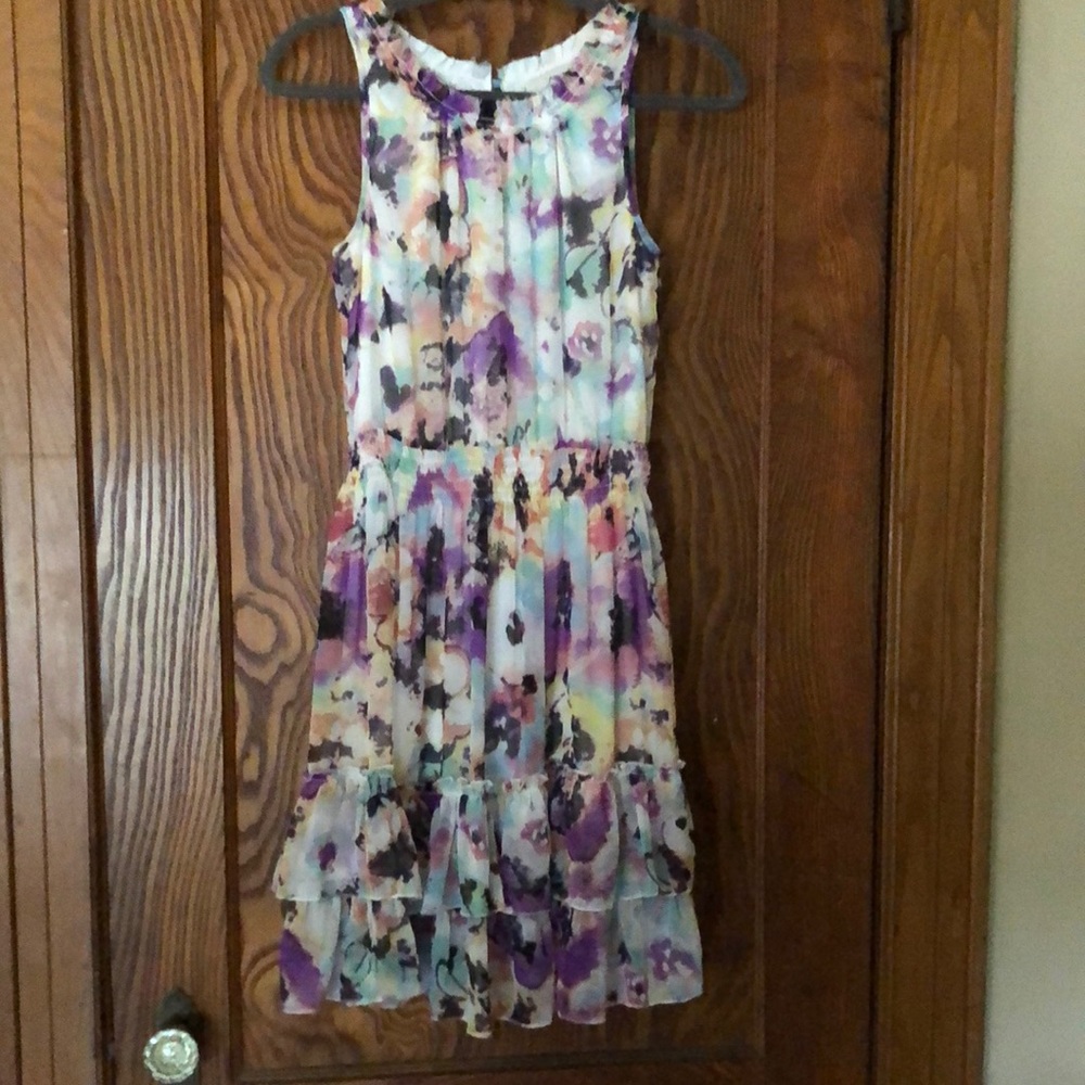 Watercolor dress
